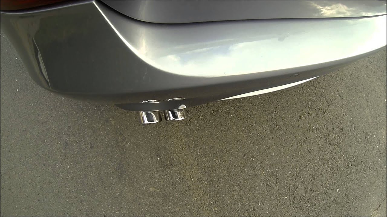 BMW 120d straight pipe