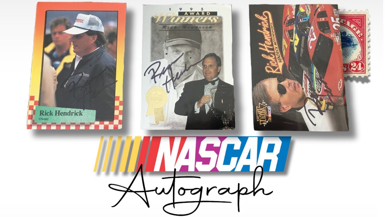 Part 2: NASCAR TTM Thursday Rick Hendrick Autograph Request Returns From 4/01/21