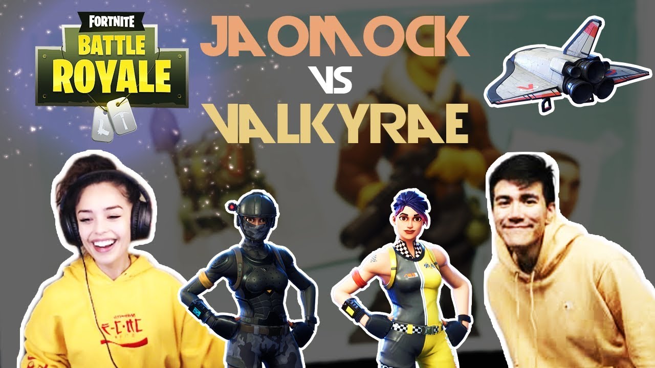 FaZe Jaomock Vs Valkyrae 🥊1v1🥊 (Fortnite)