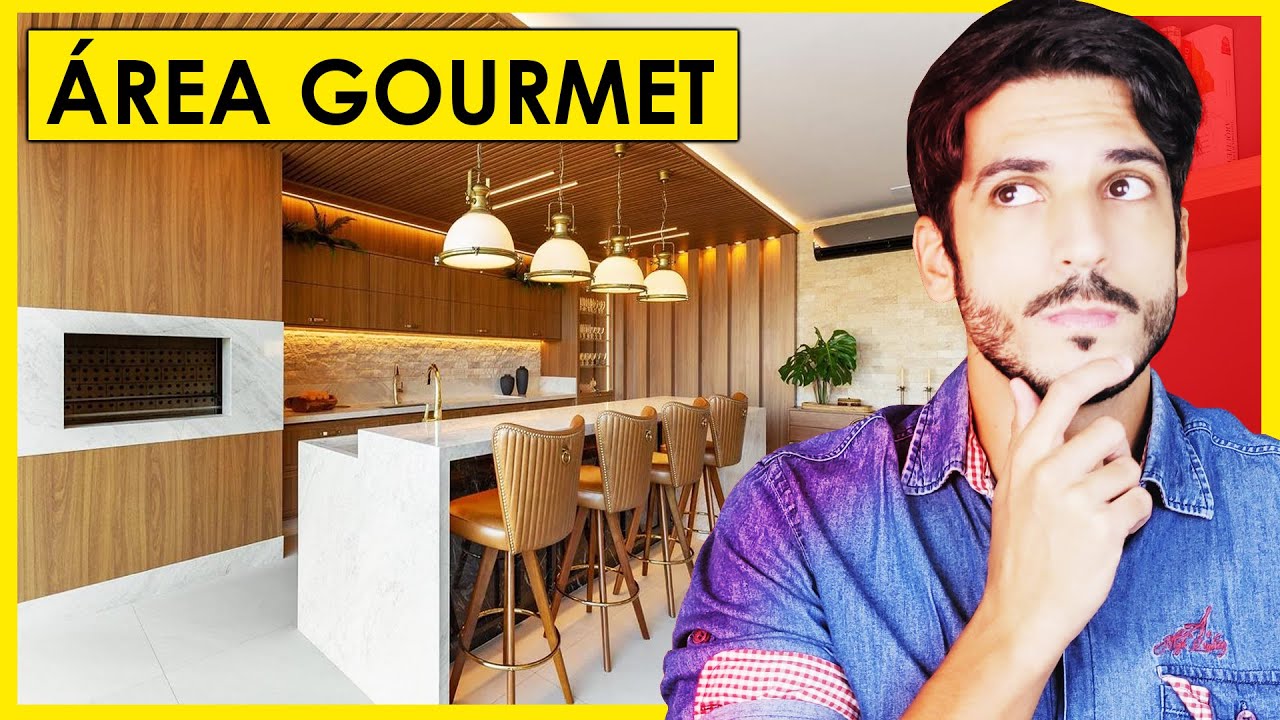 ÁREA GOURMET COM CHURRASQUEIRA - COMO FAZER DE FORMA SIMPLES E FÁCIL NA DECORAÇÃO DA SUA CASA