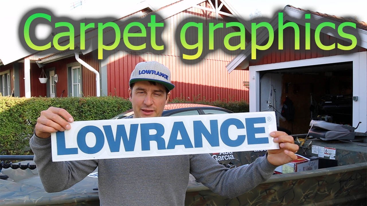 Carpet graphics - Klistermärken på kastdäcket