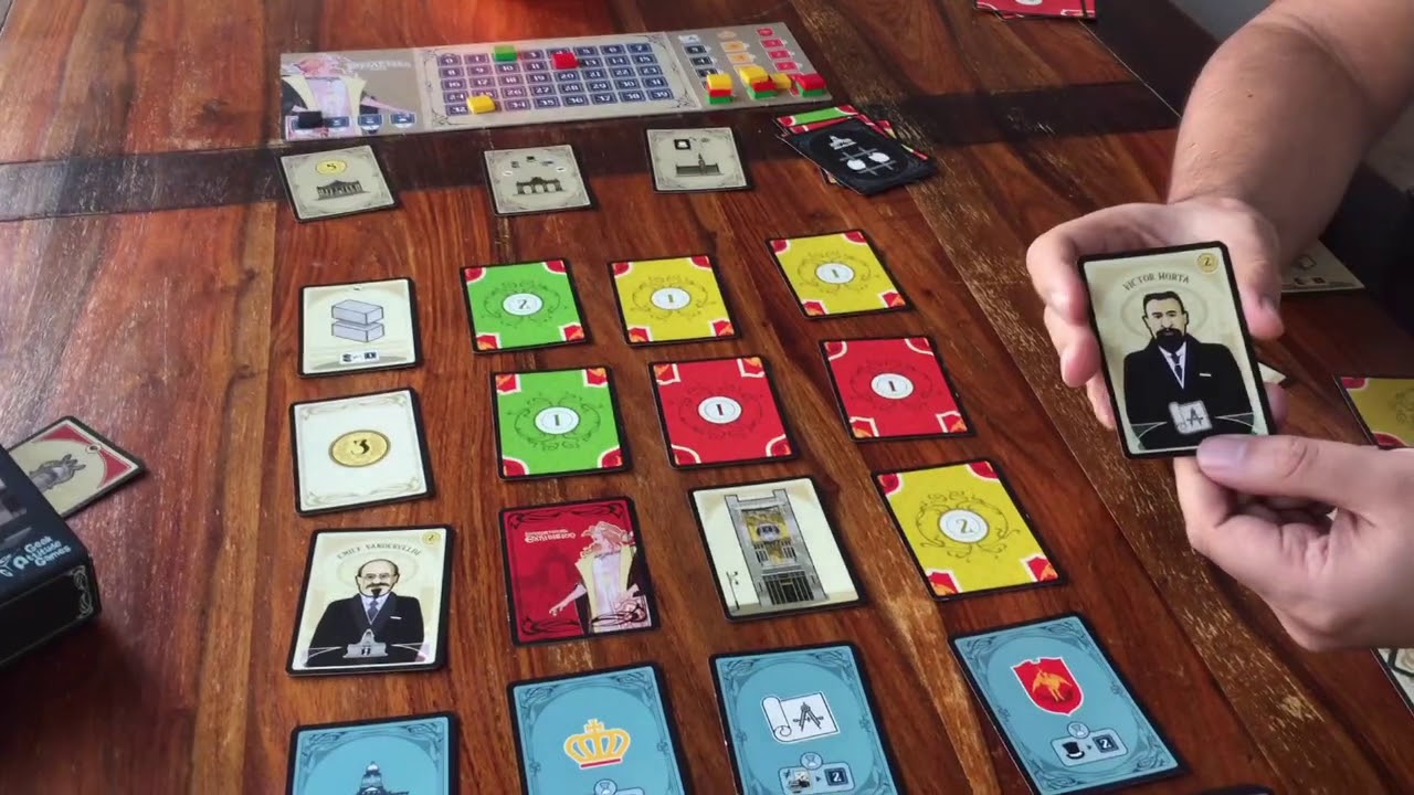 Bruxelles 1897 - board game tutorial by JustLetTerenceExplainIt