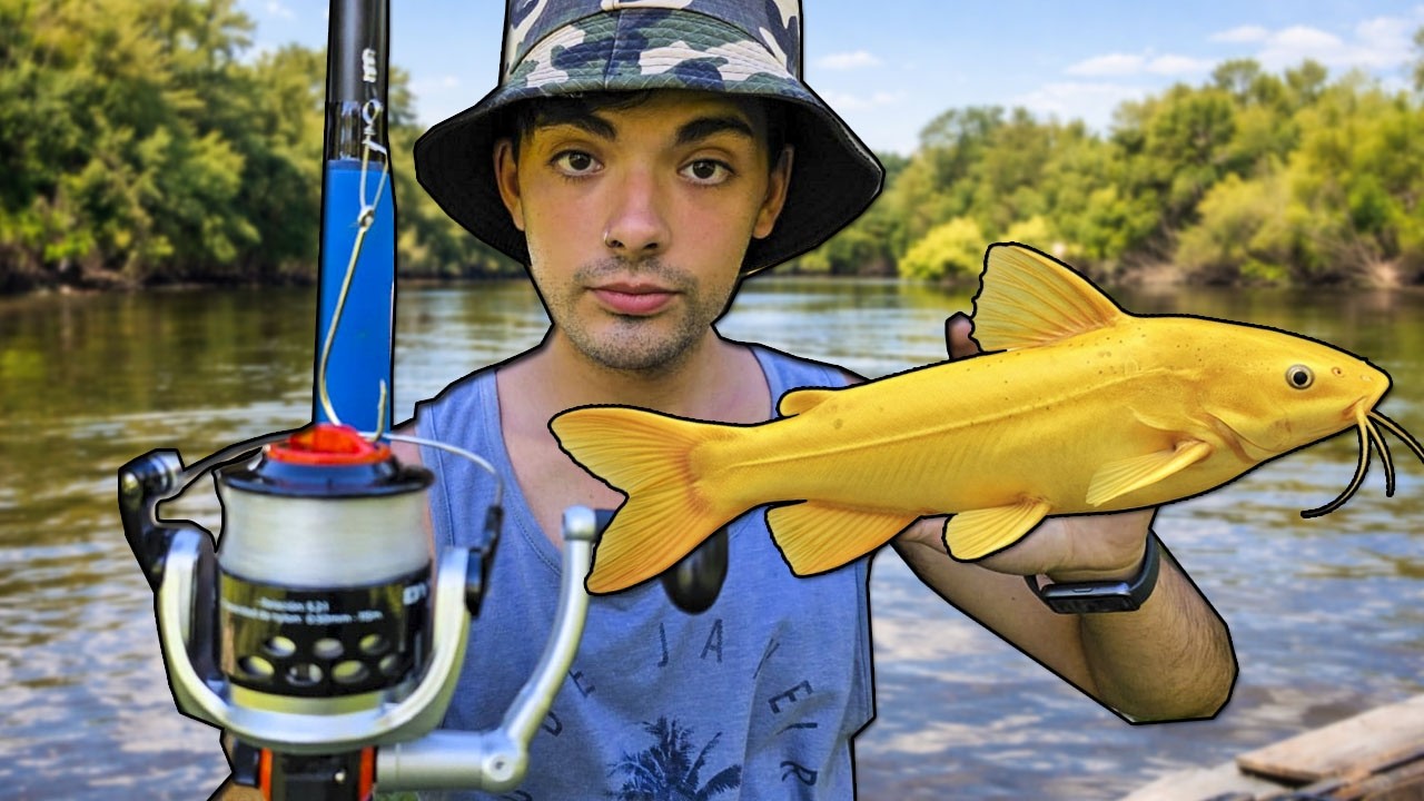 ATRAPO mi PROPIO ALIMENTO 🎣