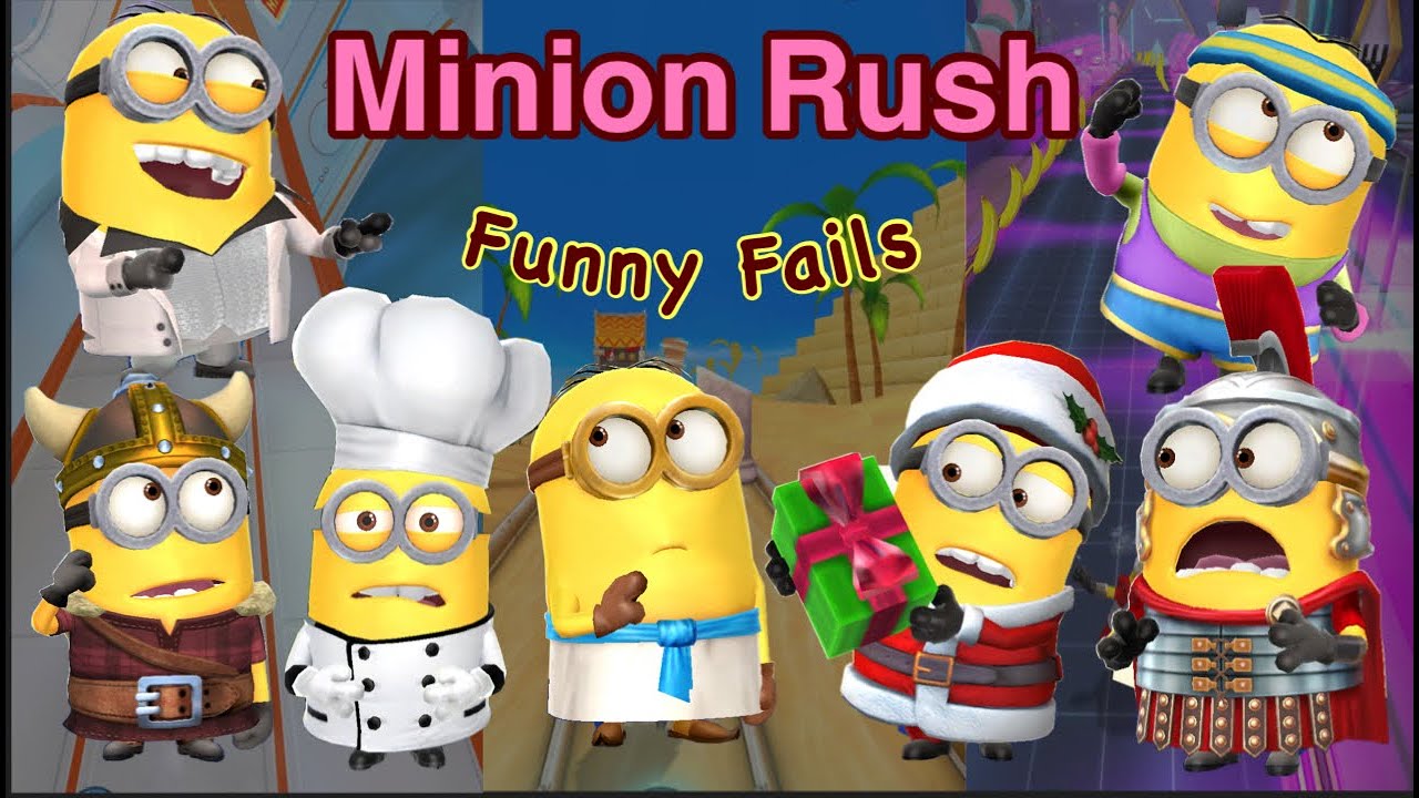 Minion Rush Funny Fails Despicable me Minion Rush Funny Videos Minion Rush Funny Moments