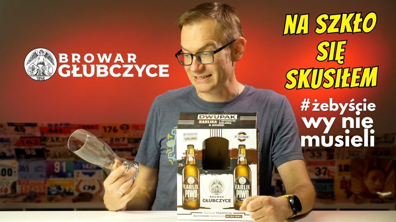 Karlik Piwo Jasne Pełne & Karlik Piwo Ciemne - Browar Głubczyce #żebyściewyniemusieli