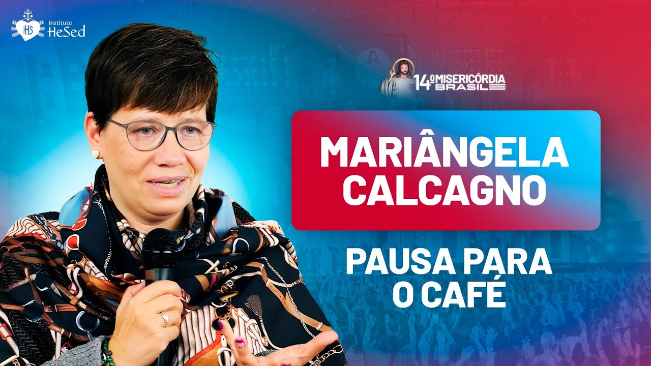 Pausa para o café com Mariângela Calcagno no Misericórdia Brasil 2025 - Hesed