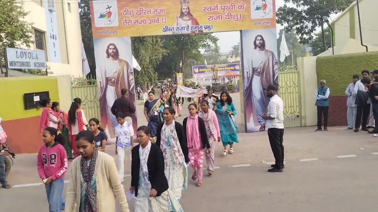 Yesu khrist Raja Ka Parv , Sunday 23 Nov 2025,  Kurji Parish at Queen of the Apostle Church,