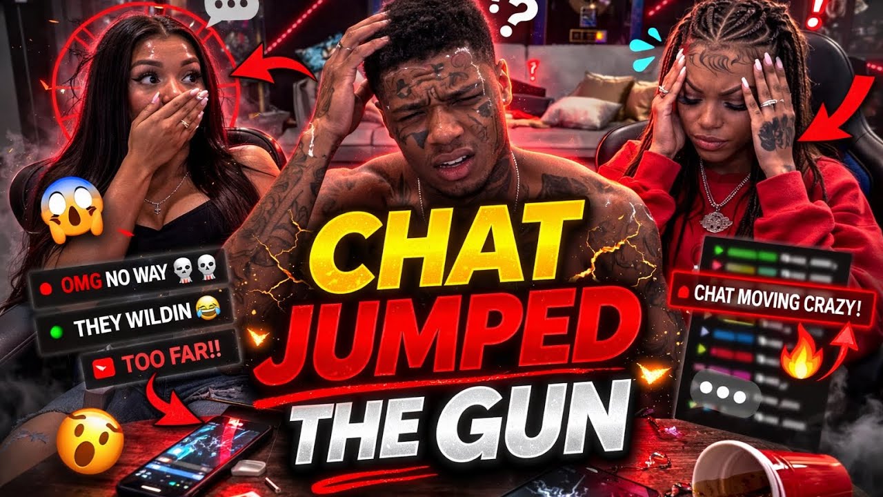 Blueface Goes Live With Riela and Abadddy1 on Twitch | Chat Goes Crazy 😳