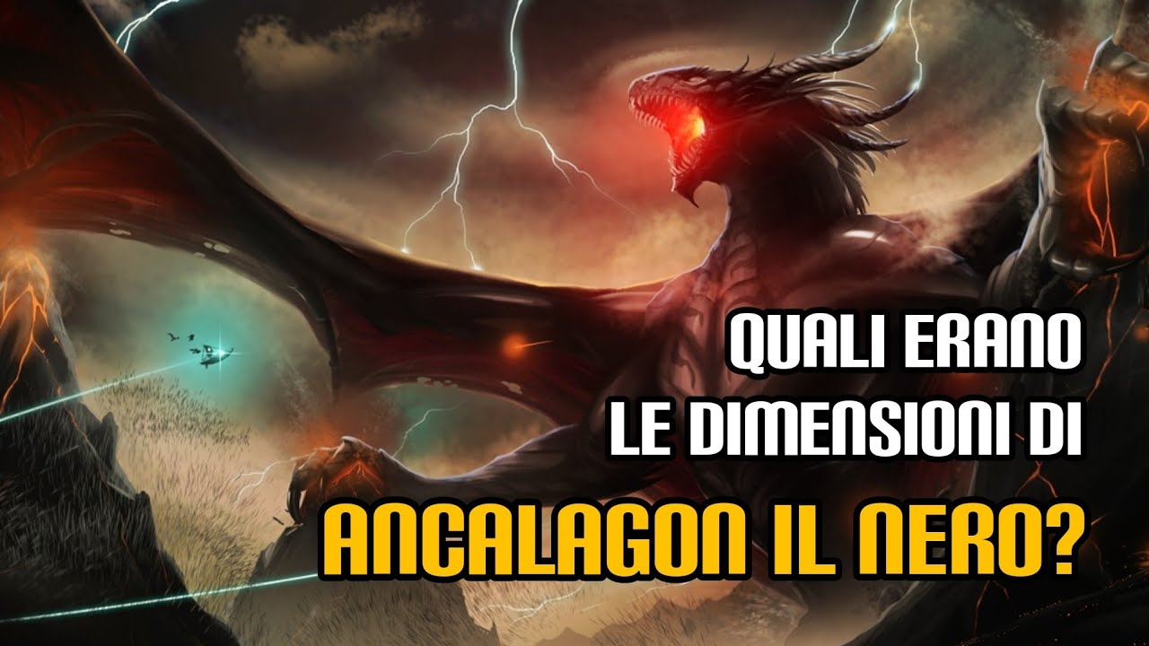 Quali erano le dimensioni di Ancalagon il Nero?