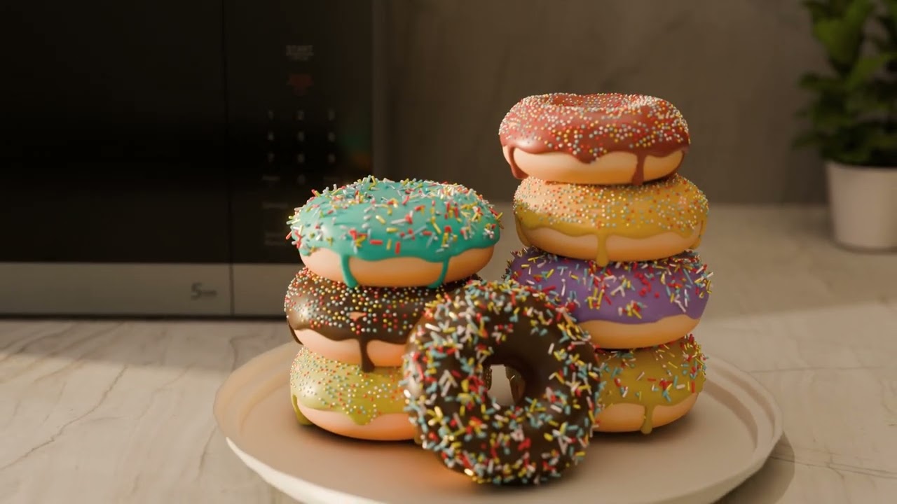 Blender Guru's Donut Animation | Blender 3D | Donut Tutorial
