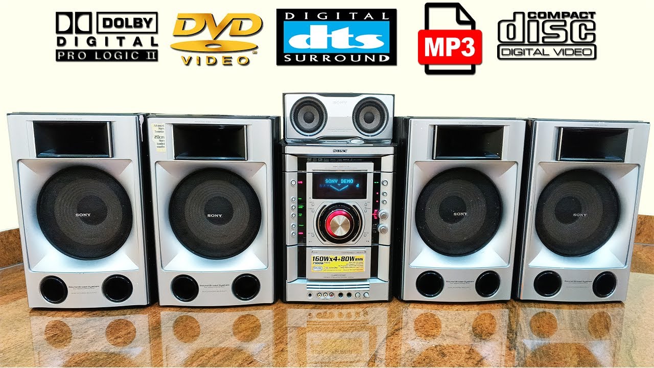 Sony MHC-GNV111D_Overview & Sound test