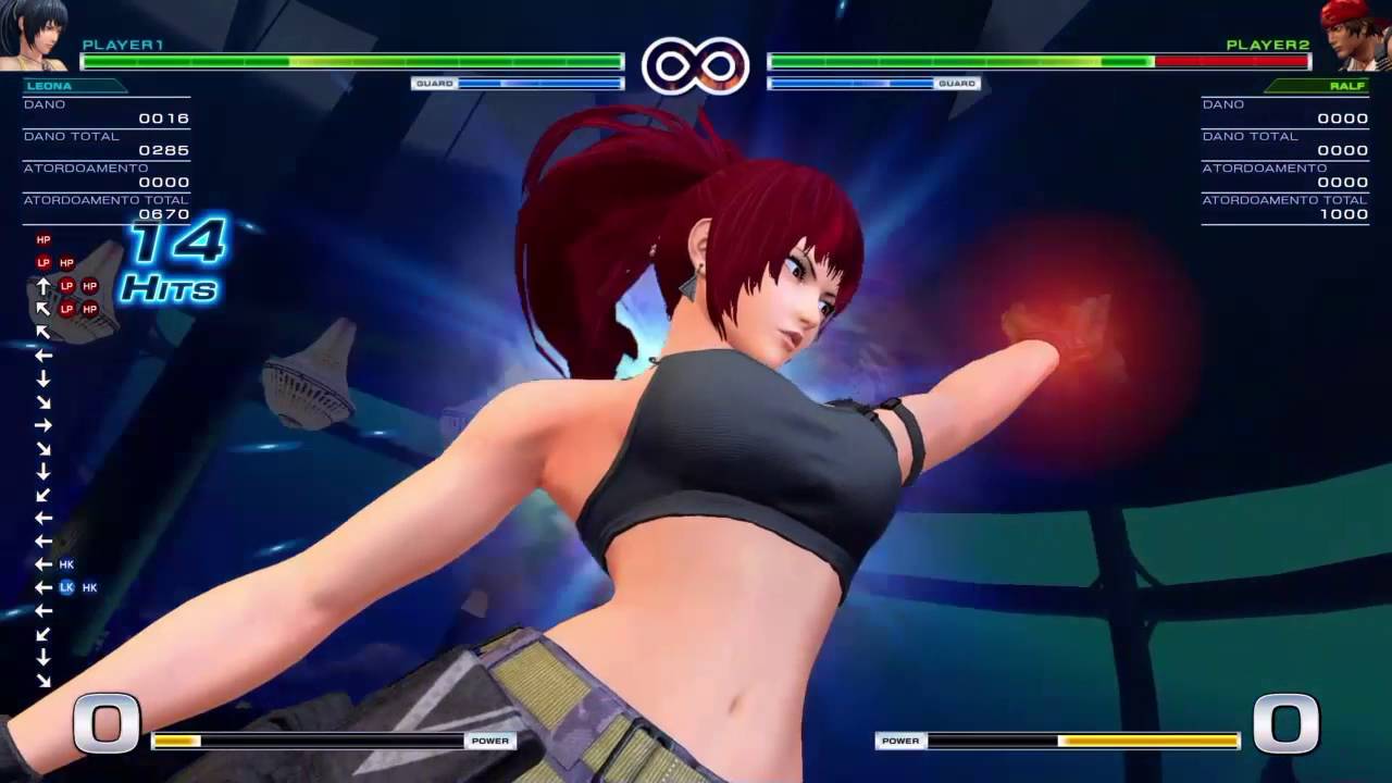 Kof XIV Leona Combos