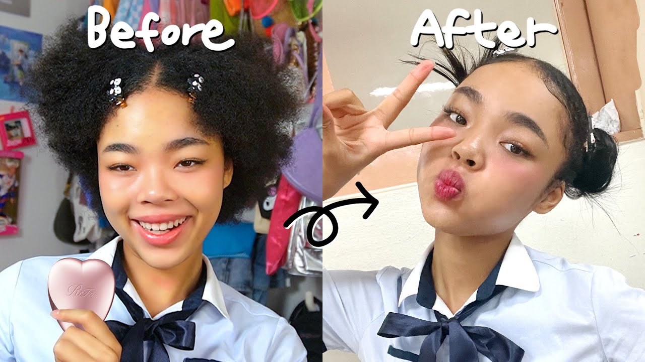 곱슬머리 18년차 👧🏽 K- 고딩이 알려주는 머리 추천템💈일주일 일상 VLOG