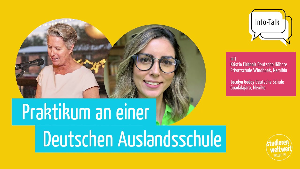 Info-Talk: Praktikum an einer Deutschen Auslandsschule