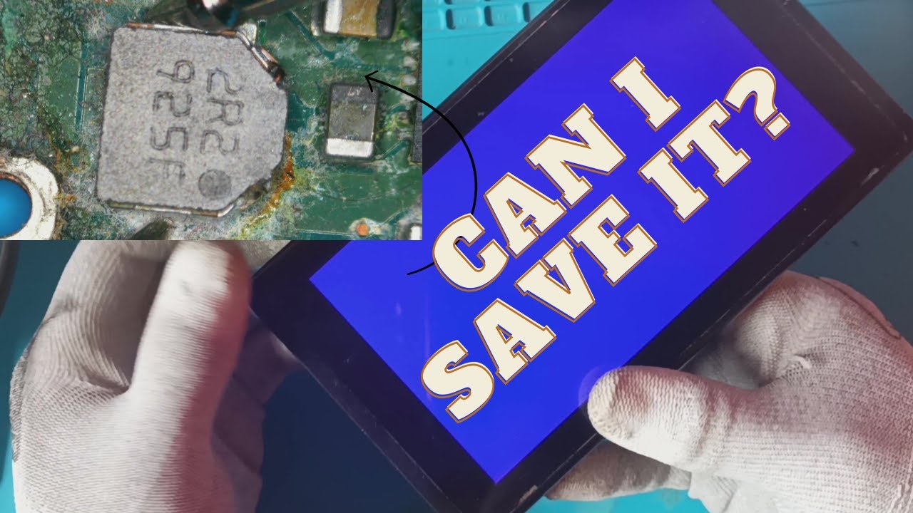 Nintendo Switch Blue Screen liquid damage Corrosion