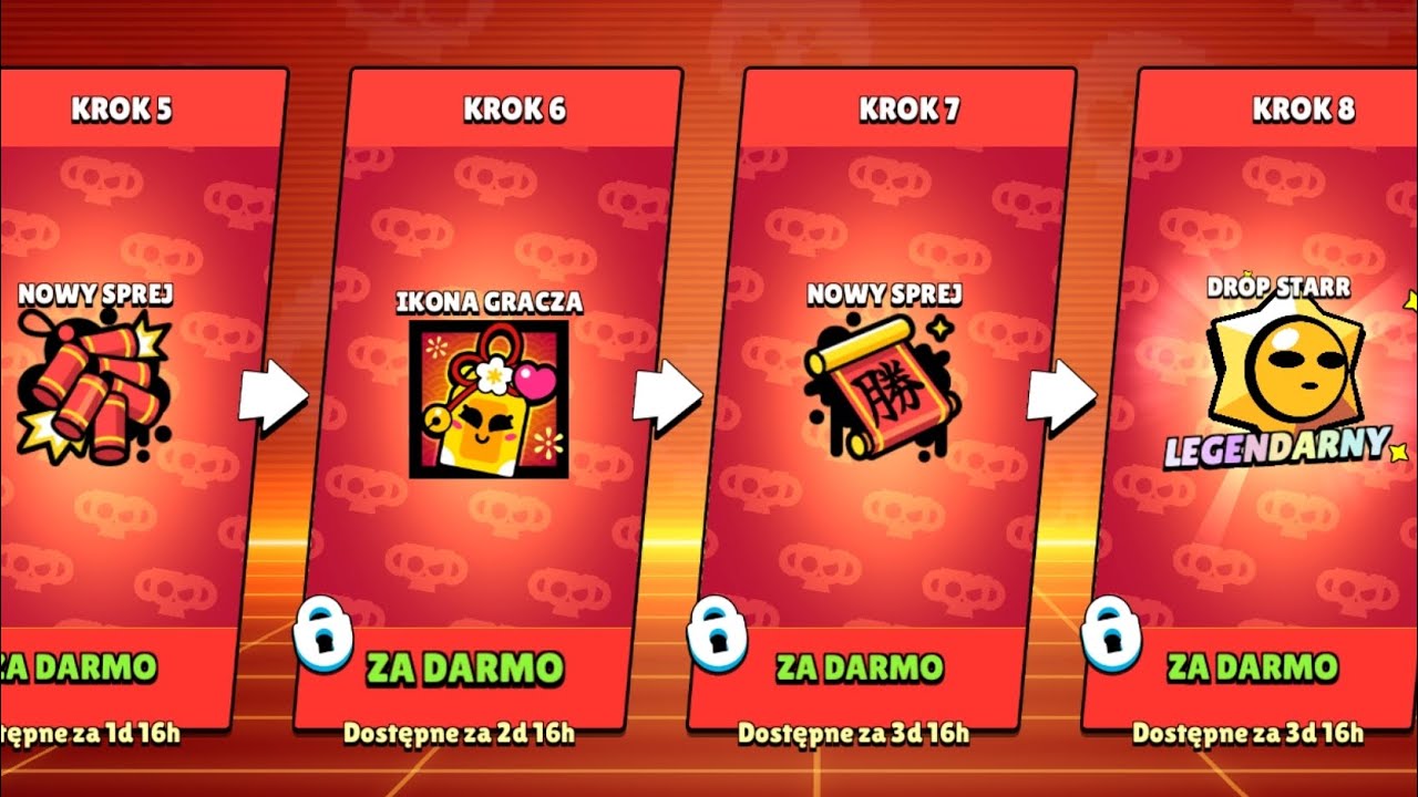 Nowy chinski rok -500 gemów w brawl stars