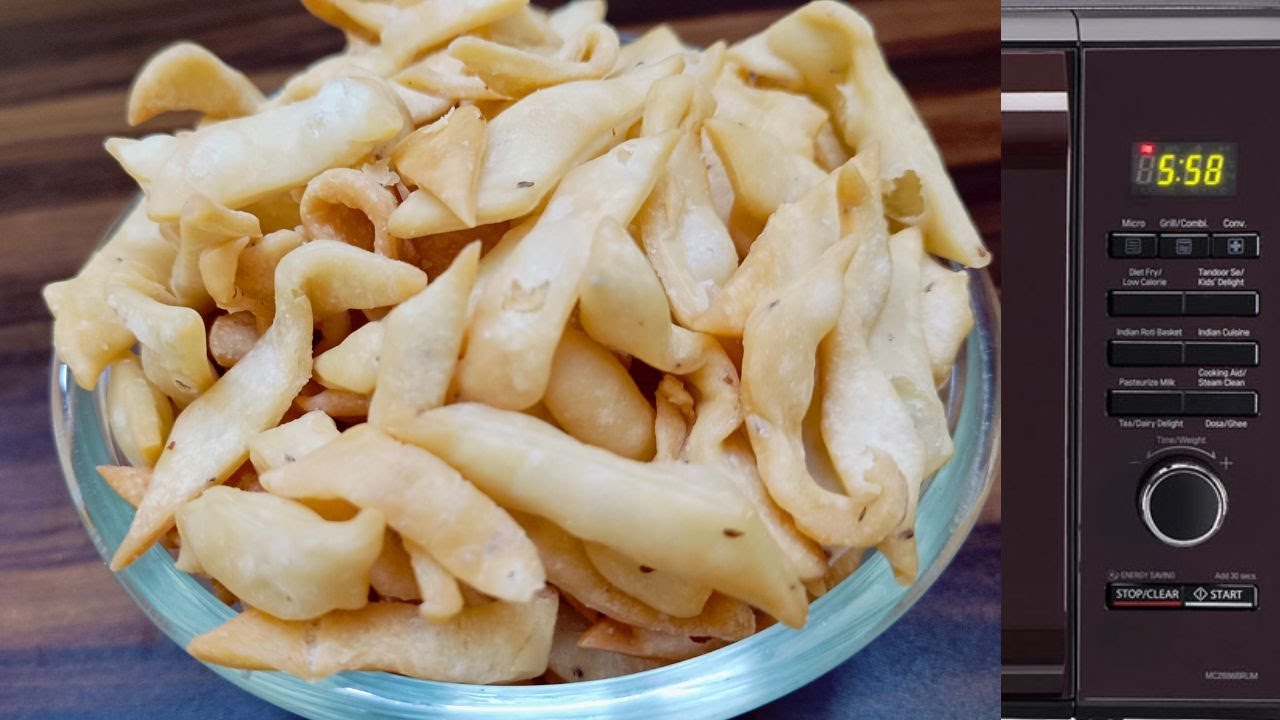 Amazing Time Saving Oil Free Microwave Namak Paare. Holi Special Healthy  Recipe 😋