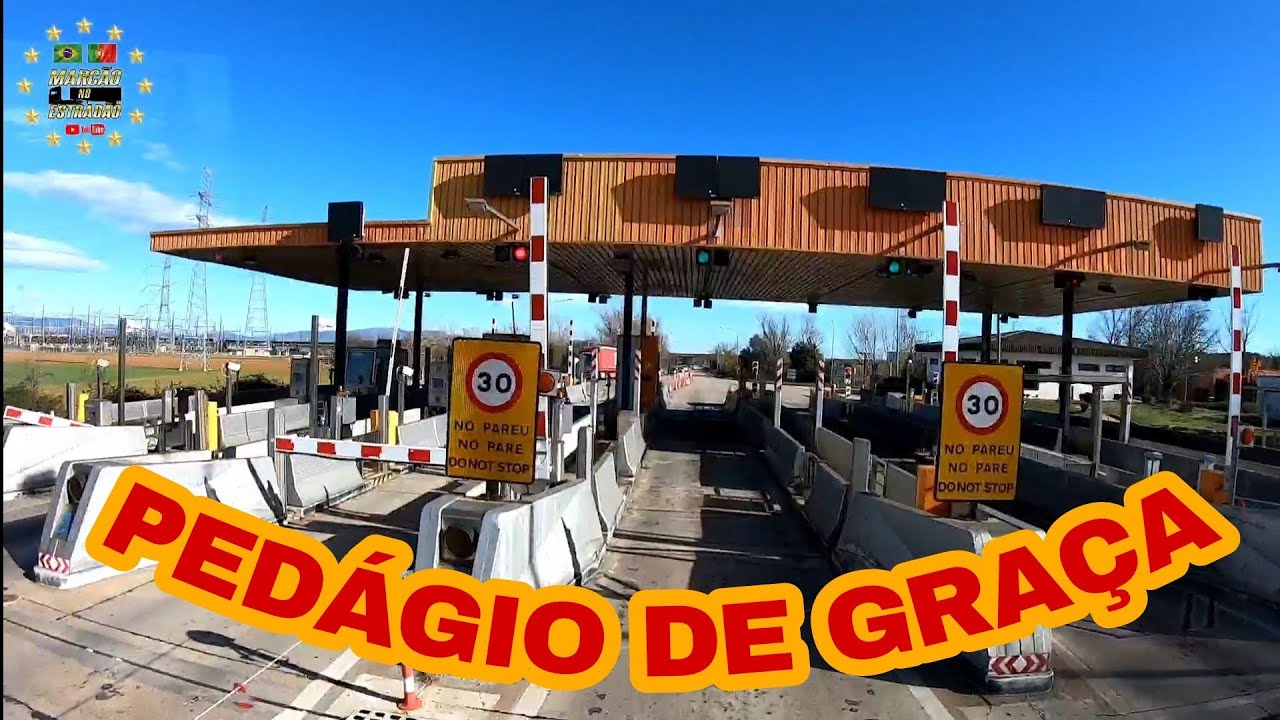 PEDÁGIO/PORTÁGEM DE GRAÇA NA ESPANHA(08/2022)