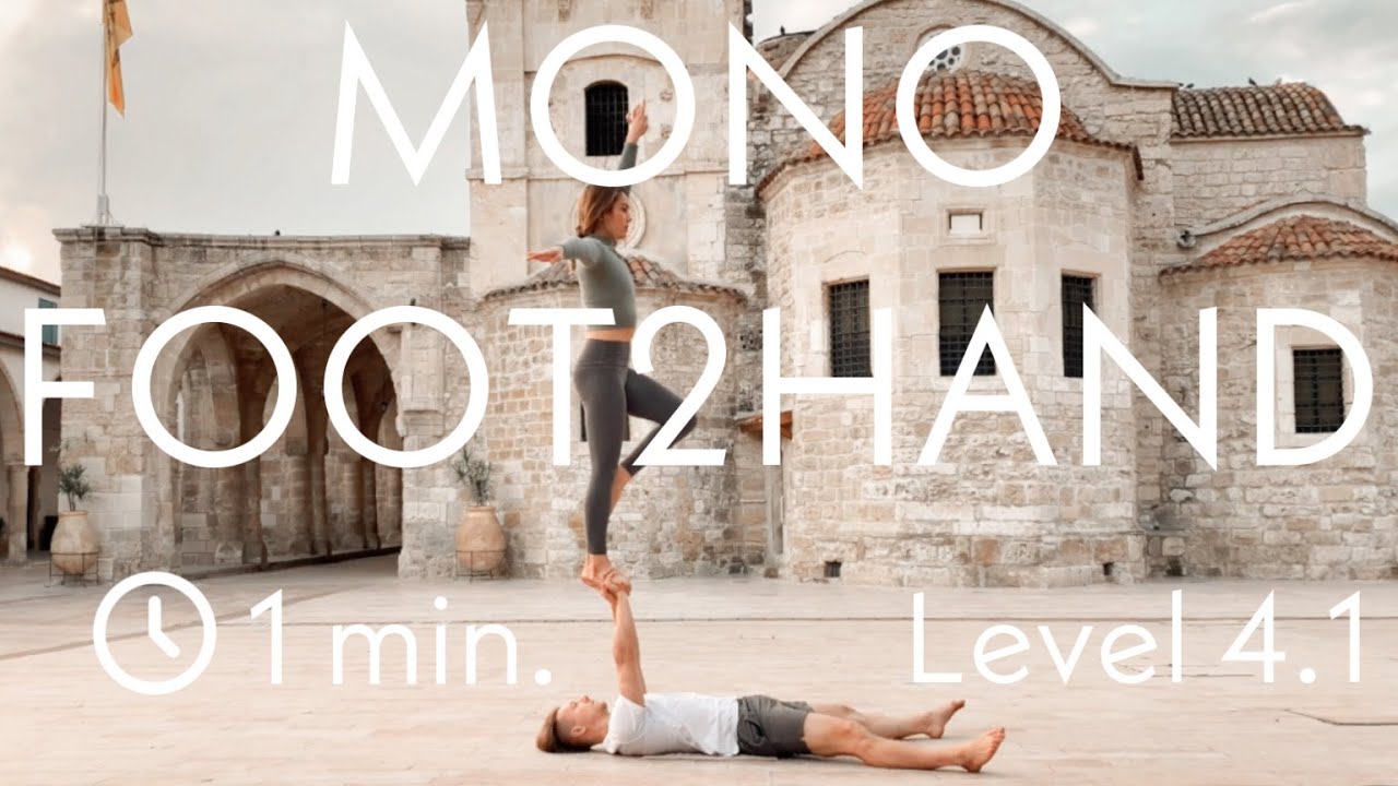 Mono Foot to Hand (2 Hands) | Quick & Easy AcroYoga Tutorial (Level 4.1)