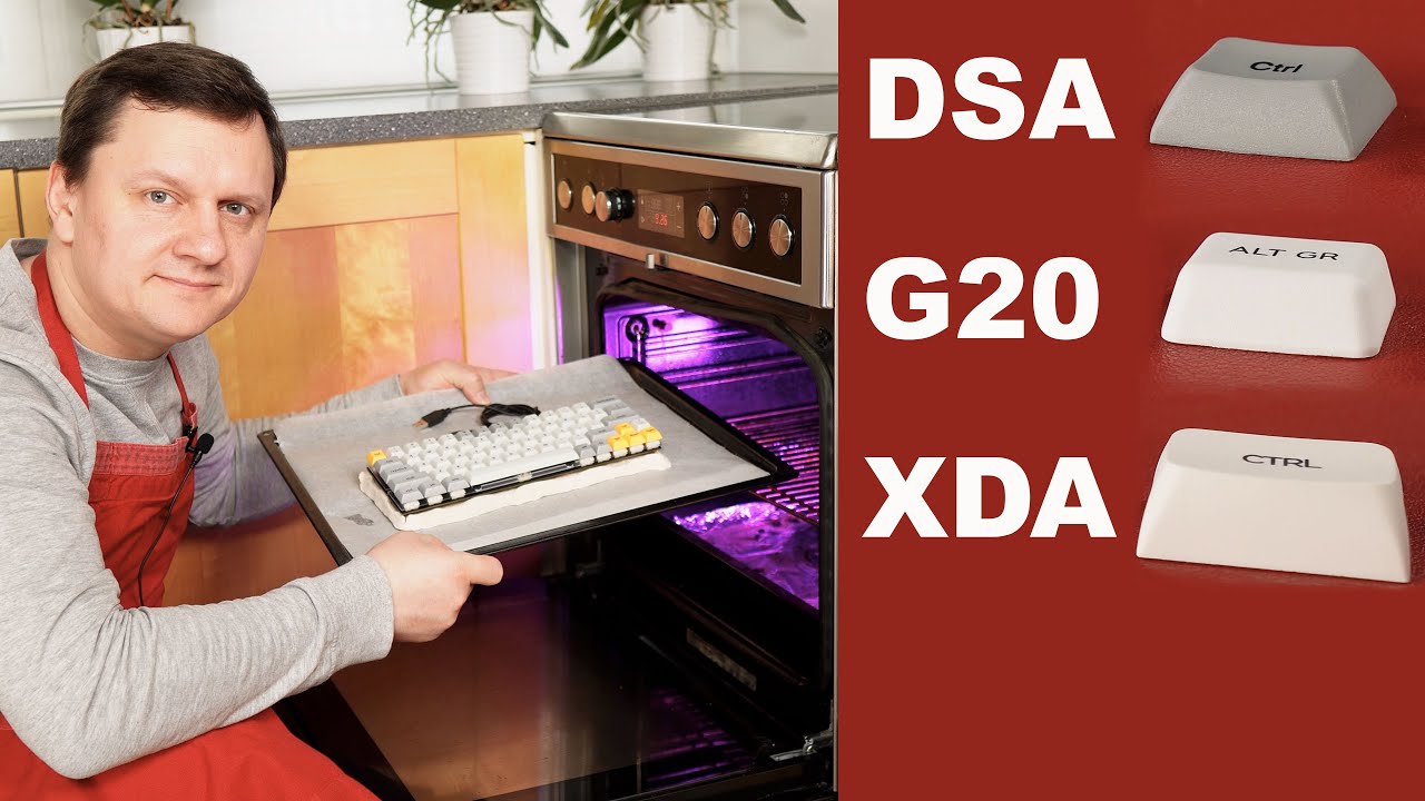 XDA vs DSA vs G20 for the lowest mechanical keyboard