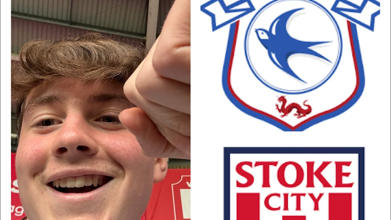Cardiff city vs Stoke city / late goal sends Stoke fans mad as we get the massive 3 points