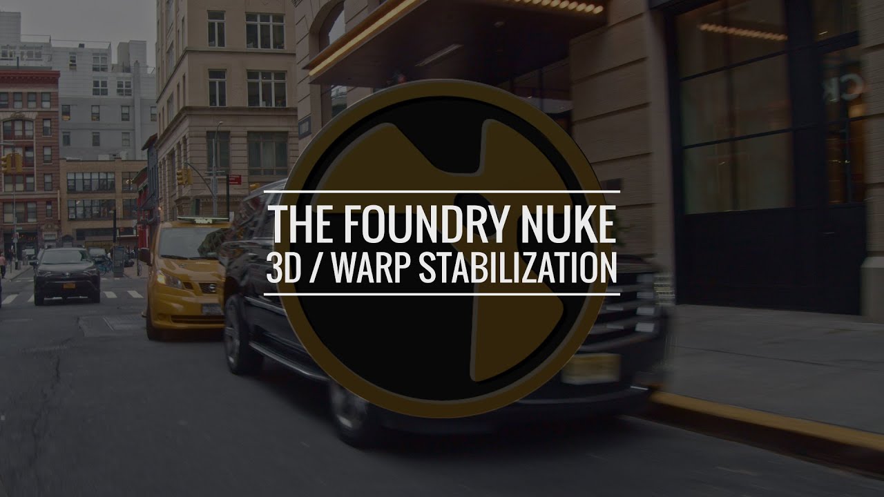 The Foundry Nuke: 3D / Warp Stabilization