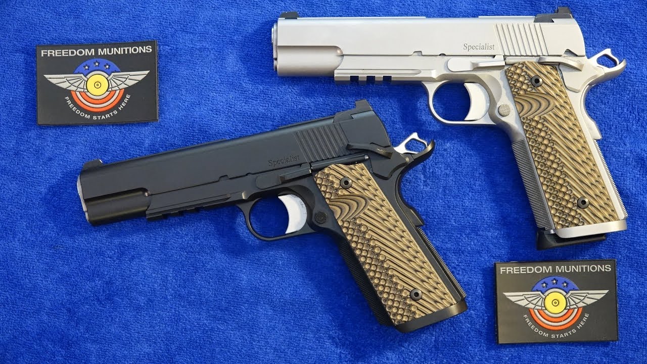 Dan Wesson Specialist 1911 Review (rusty hammer model)
