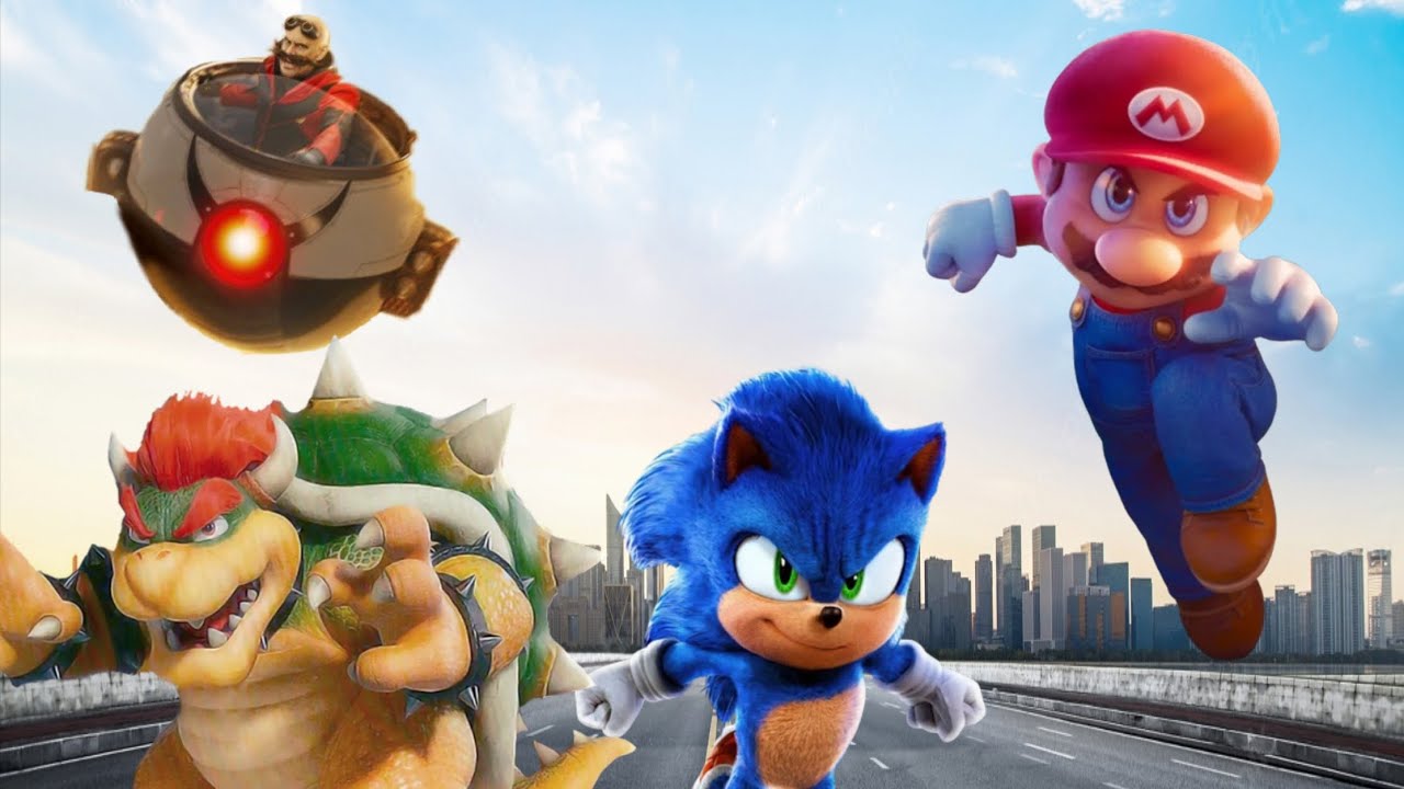 L'histoire sonic et Mario