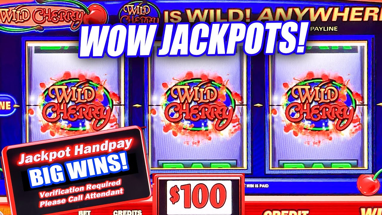 WILD CHERRY SLOT MACHINE ★ HUGE HIGH LIMIT JACKPOT  ★
