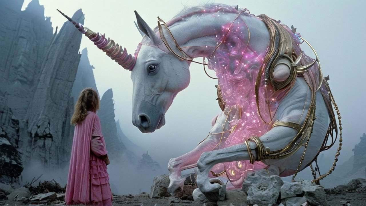 AI Fantasy Film – The Unicorn’s Quest: Journey Through Cosmic Portals
