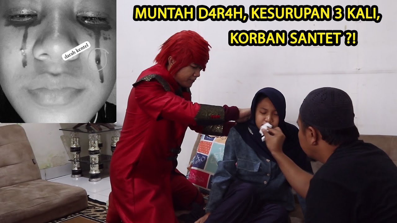OKE GW THERAPY ‼️ PENANGANAN PASIEN KELUAR D4R4H, MUNTAH PAKU DAN KESURUPAN 3 KALI - ILMU MERAH