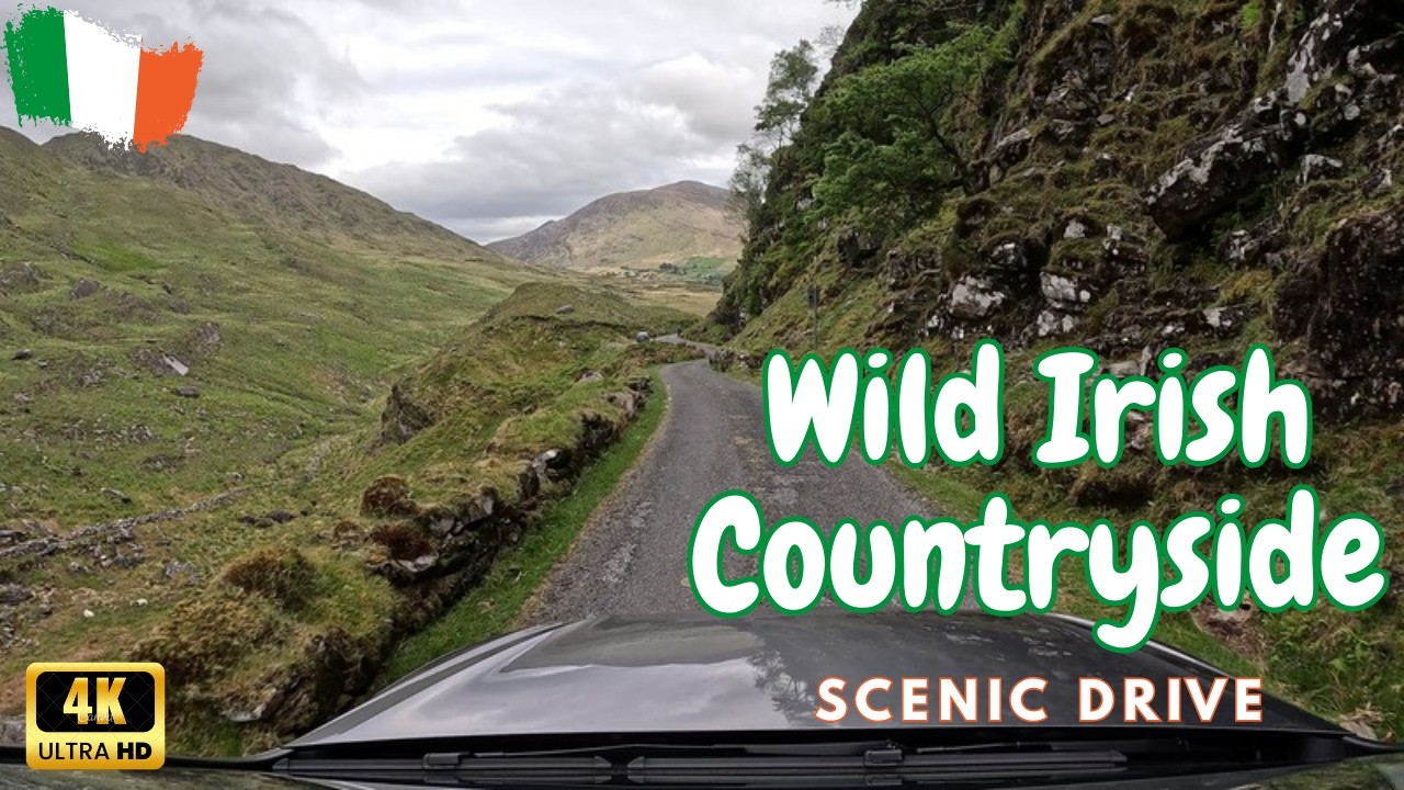 4K Scenic Drive Inch Beach to Parknasilla | Exploring Ireland’s Most Beautiful Roads