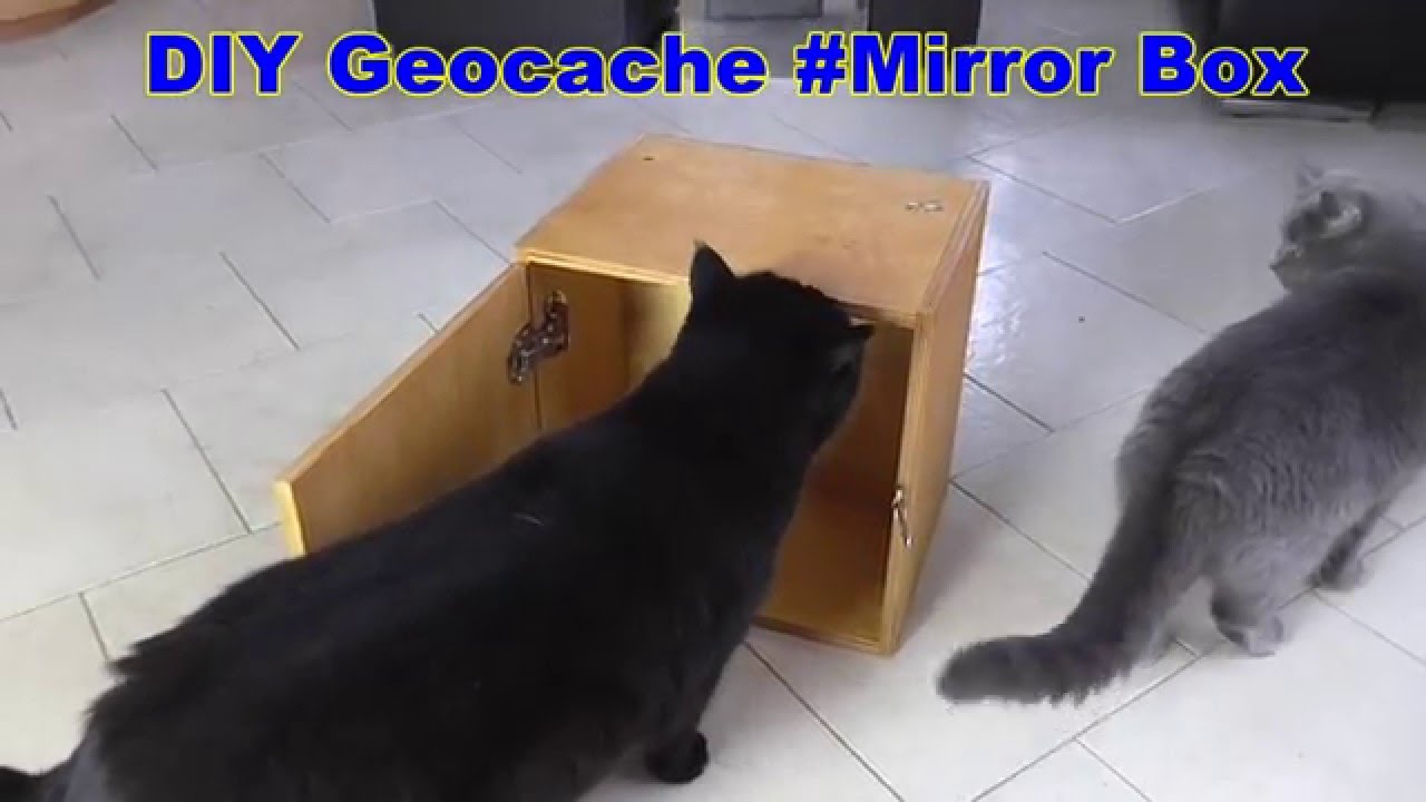 DIY Geocache #Mirror Box