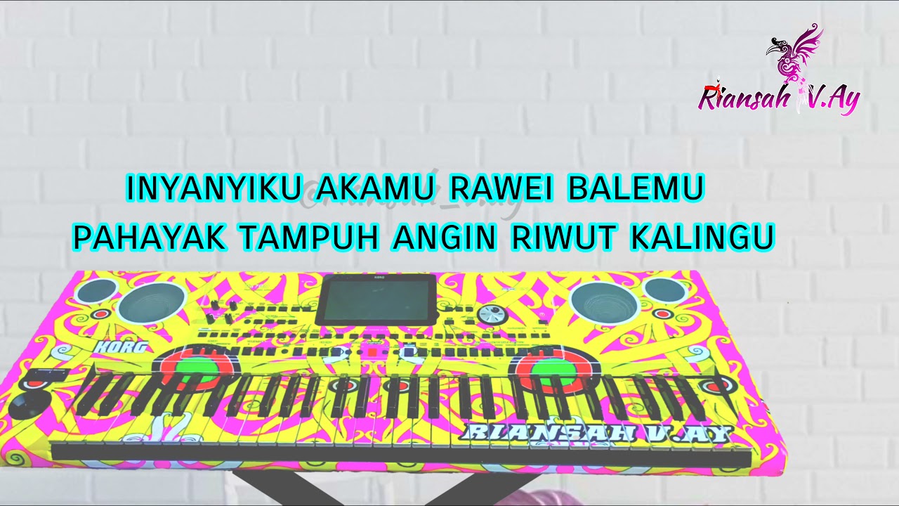 TANDUHAN ATEI II REMIX II KARAOKE II Nada perempuan Cipta.Lan Tejul
