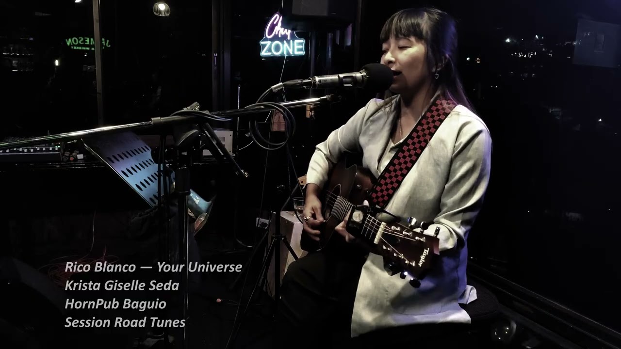 Рико Бланко — кавер на песню Your Universe в исполнении Кристы Жизель Седа на HornPub Baguio