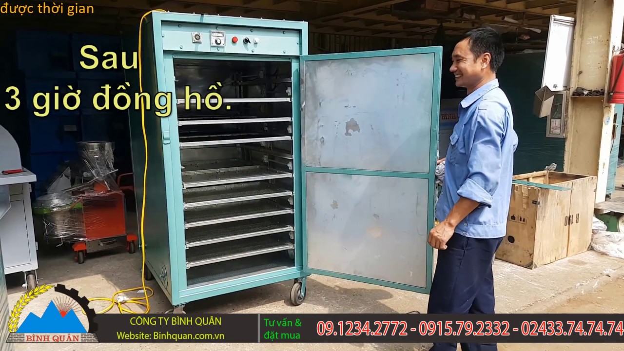 M&aacute;y sấy thực phẩm B&igrave;nh Qu&acirc;n - Sấy kh&ocirc; thực phẩm, hoa quả