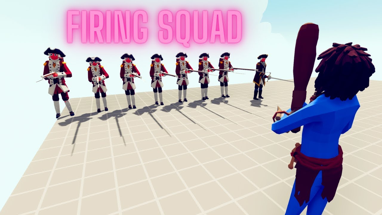TABS FIRING SQUAD 🔫🔫🔫 | TABS - Totally Accurate Battle Simulator