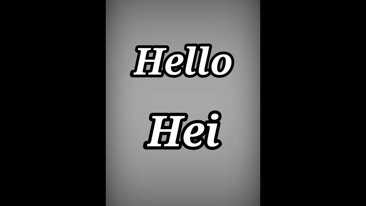 Hello in Finnish #shorts #pronunciation #trending #english #language #hello #finnish #Hei #instagram