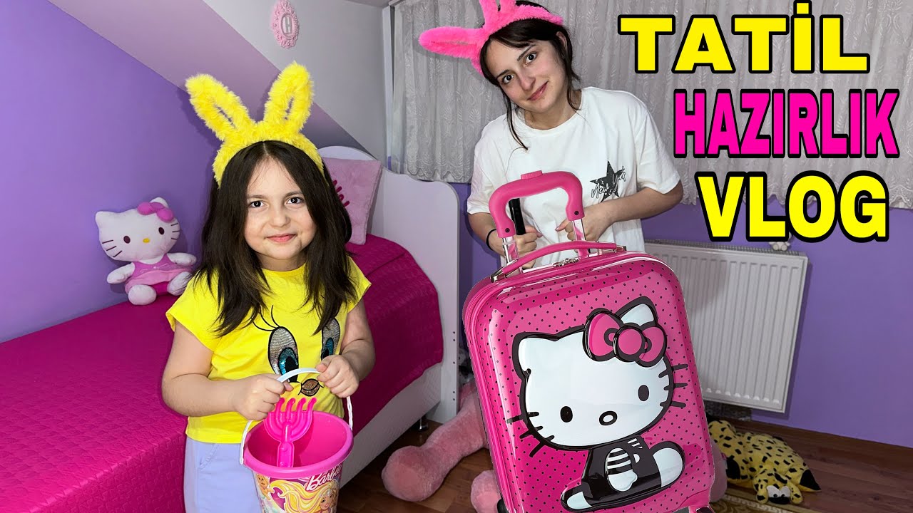 ZEYNEP HİRANUR TATİL VALİZİ HAZIRLIK VLOG !! VALİZİMDE NELER VAR !?