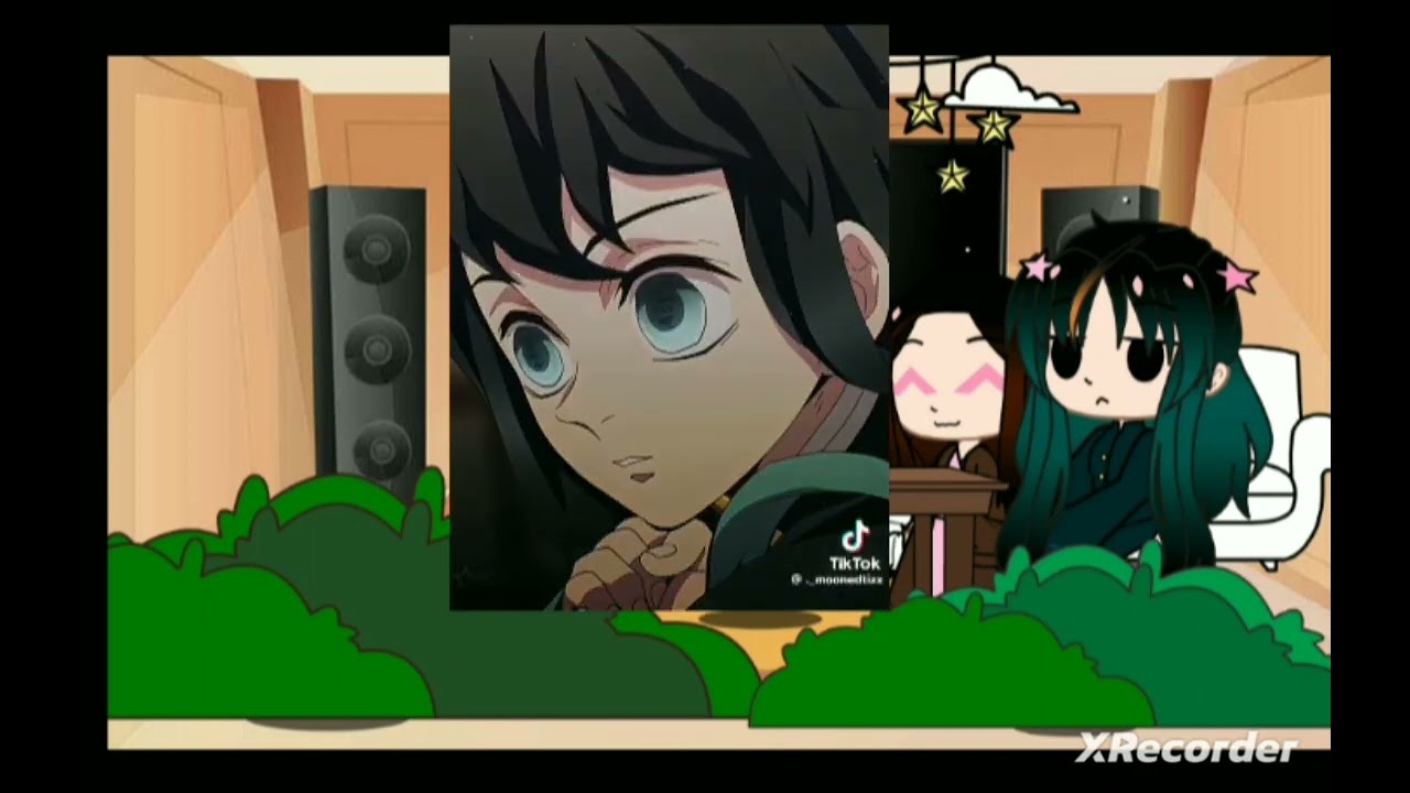 muichiro e nezuko reagindo a muinezu🍡✌️
