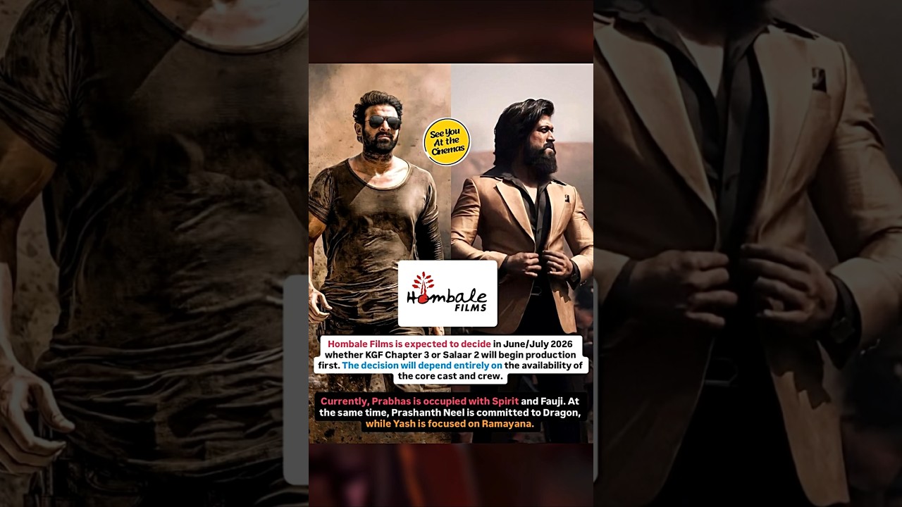 Salaar 2 BIG Update 🔥 Vijay Kiragandur Confirms Massive Shoot | Prabhas & Prashanth Neel Reunite!