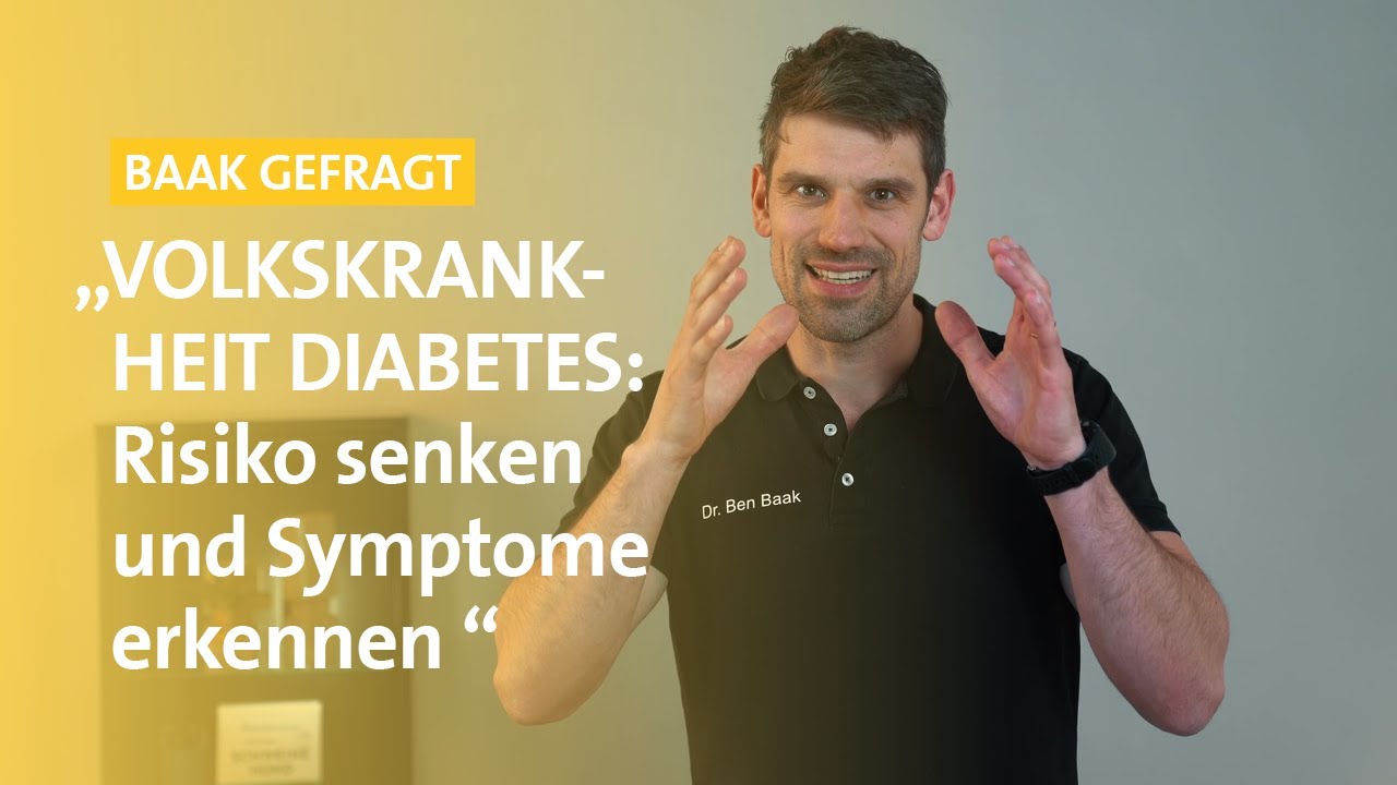 Diabetes - Die Volkskrankheit - Risiko senken und Symptome erkennen