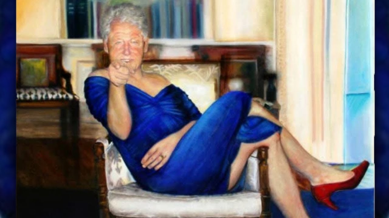 Jeff Epstein Kept Super Creepy Painting Of Bill Clinton In Manhattan Townhouse