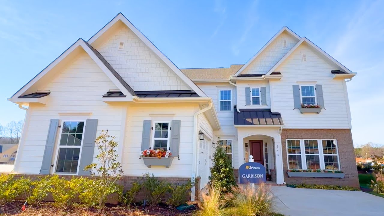 Coventry Glen Huntersville NC  |. JP Orleans New Construction Tour [Full Walkthrough]