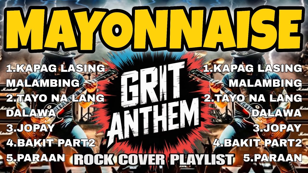 Mayonnaise Songs | Nonstop Rock Version | Ultimate OPM Rock Covers 🔥