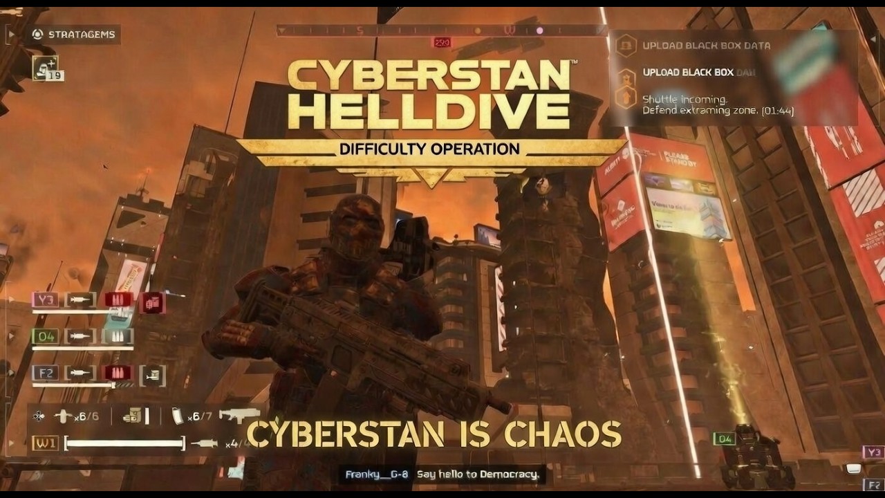 Helldivers 2 helldive difficulty op on Cyberstan