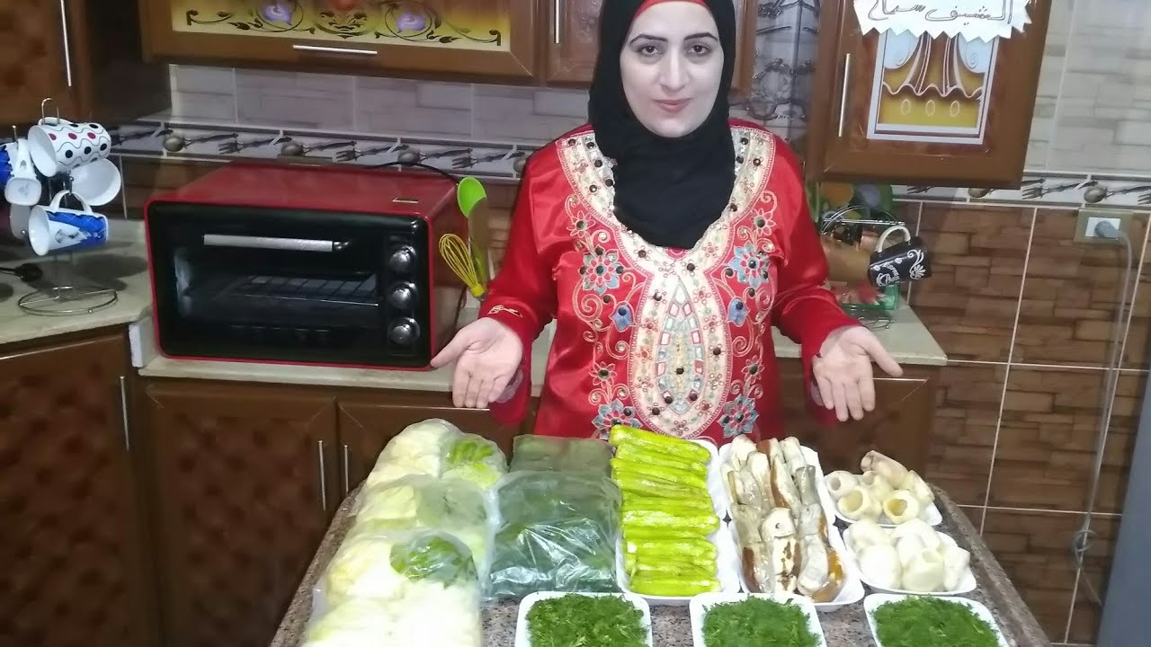 تفريز جميع أنواع المحاشى اللى تخطر على بالك لشهر رمضان من غير ماتجلد ابدا منك