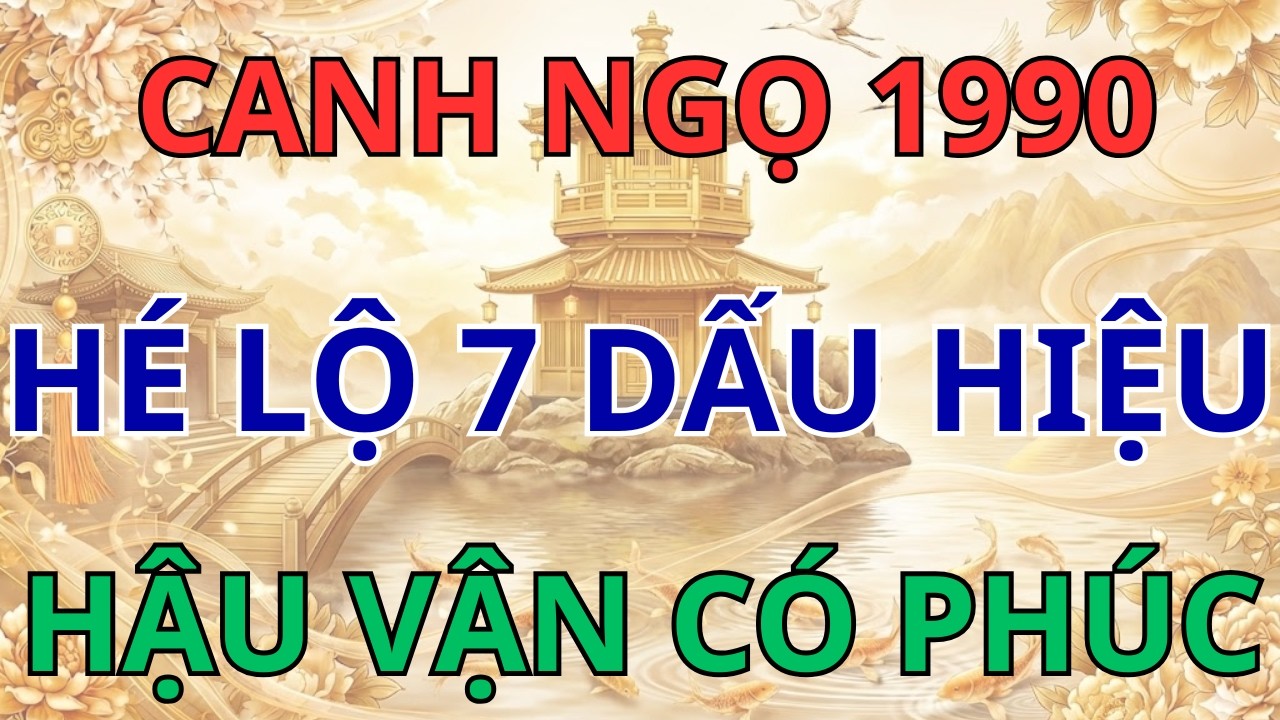 Canh Ngọ 1990: Tại sao càng nỗ lực càng lận đận? Giải mã 'Căn Trả Nghiệp' và 7 cách đổi vận !