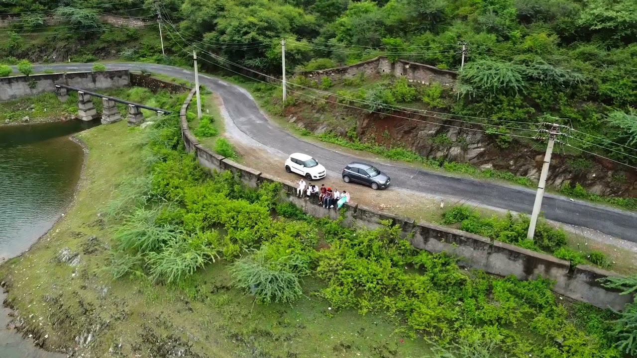 Badi Lake Udaipur Drone shot | Lakeside road | DJI mavic mini 2