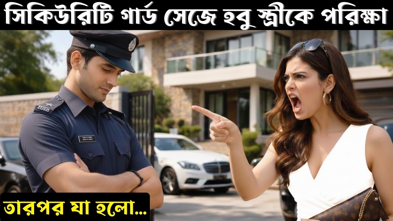 সিকিউরিটি গার্ড সেজে হবু স্ত্রীকে পরিক্ষা করলো কোটিপতি ছেলে ! তারপর যা ঘটলো, সবাই চমকে উঠল